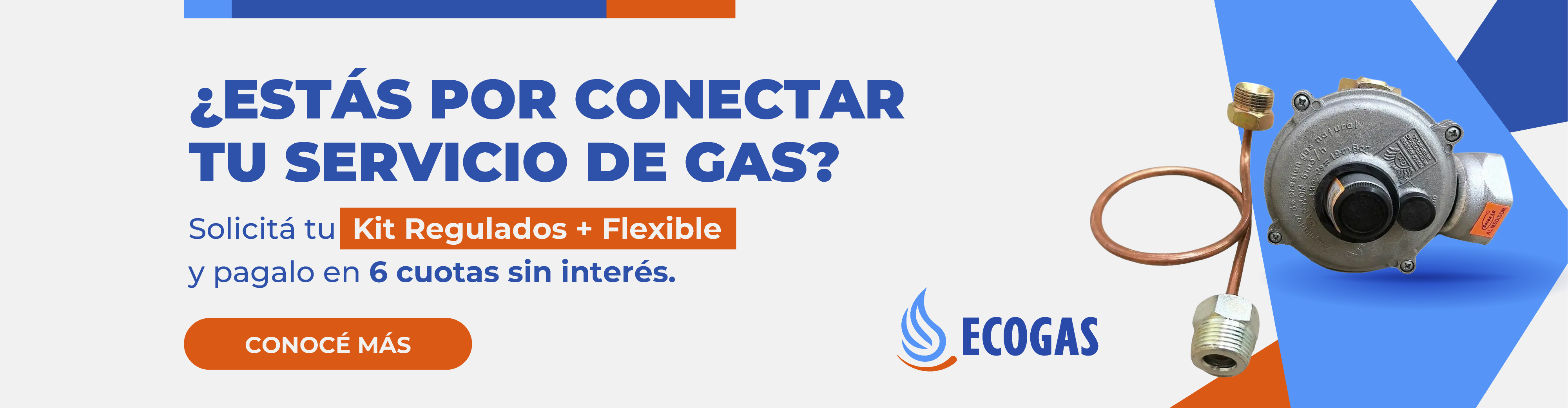 Conectate al gas natural con Ecogas